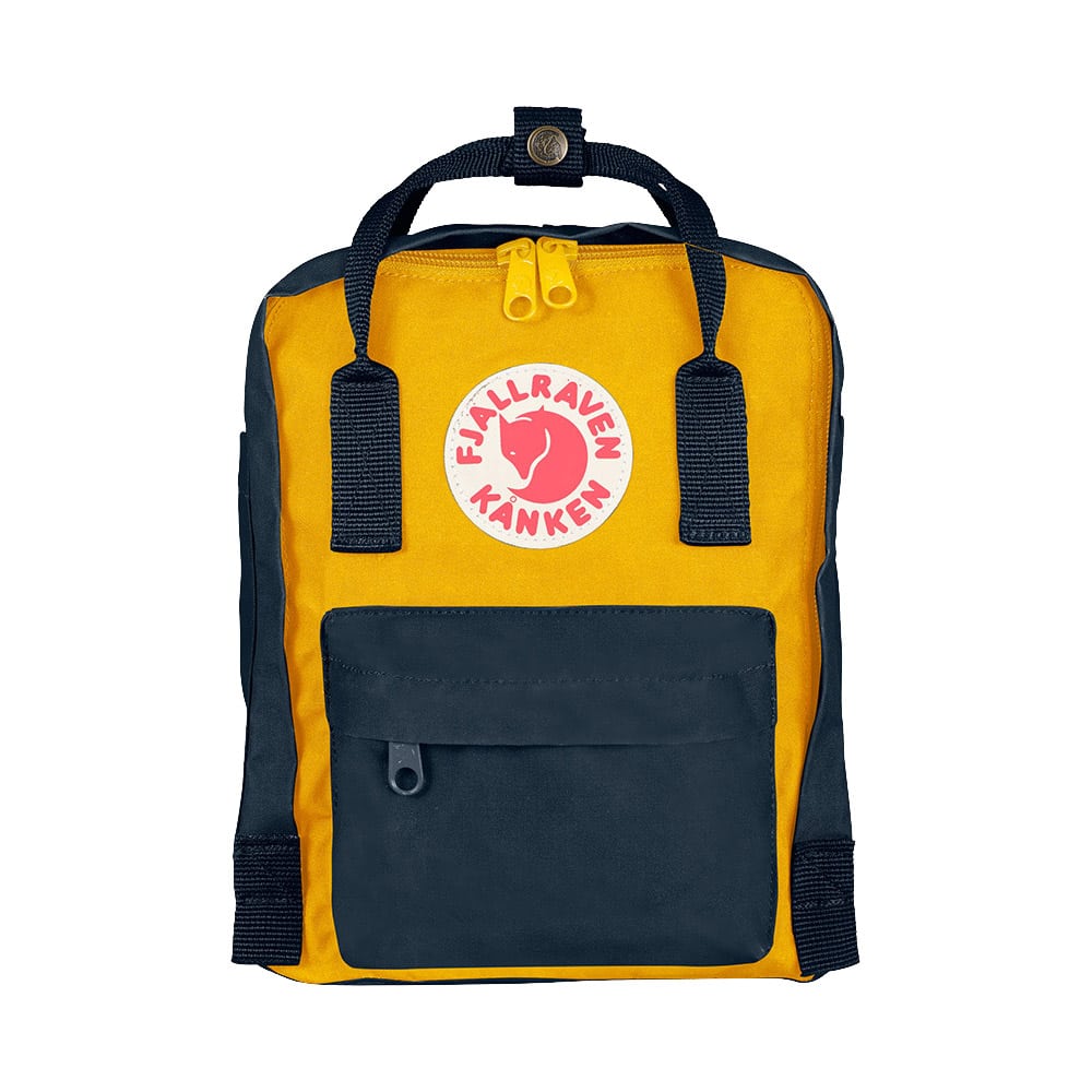Fjallraven Kanken Mini Navy & Warm - Retro Bags
