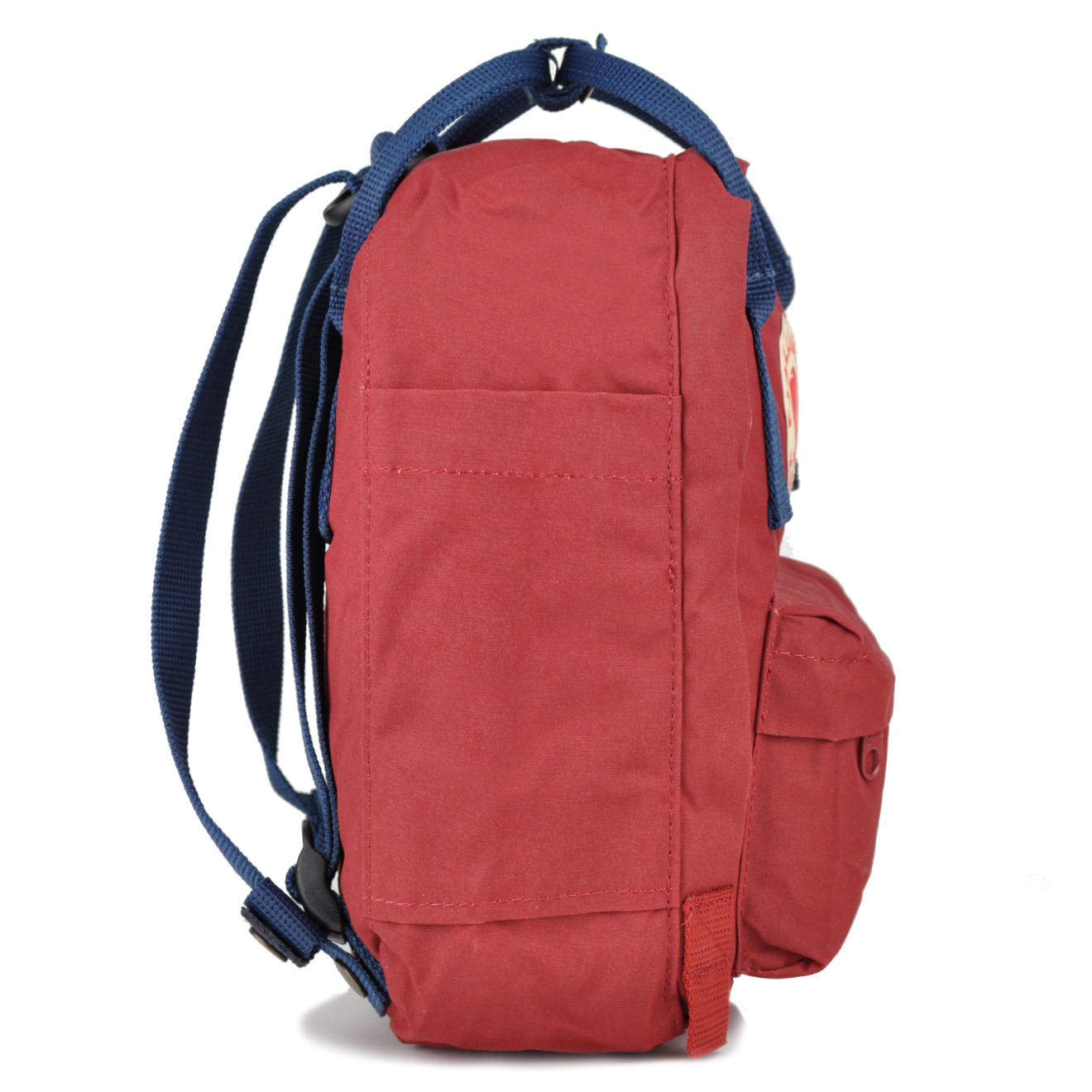 viering Geit vluchtelingen Fjallraven Kanken Mini Ox Red & Royal Blue - Retro Bags