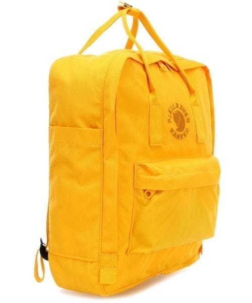 Fjallraven Re-Kanken Yellow Backpack